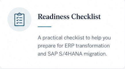Readiness Checklist