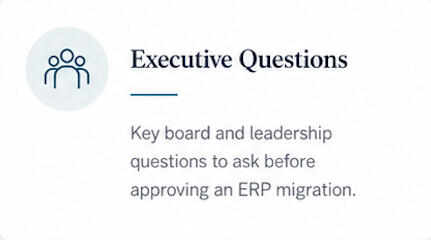 Executive Questions